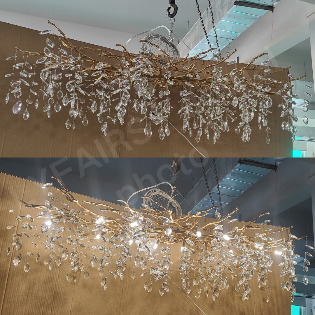 Elegant Branch Chandelier Modern Ceiling Light
