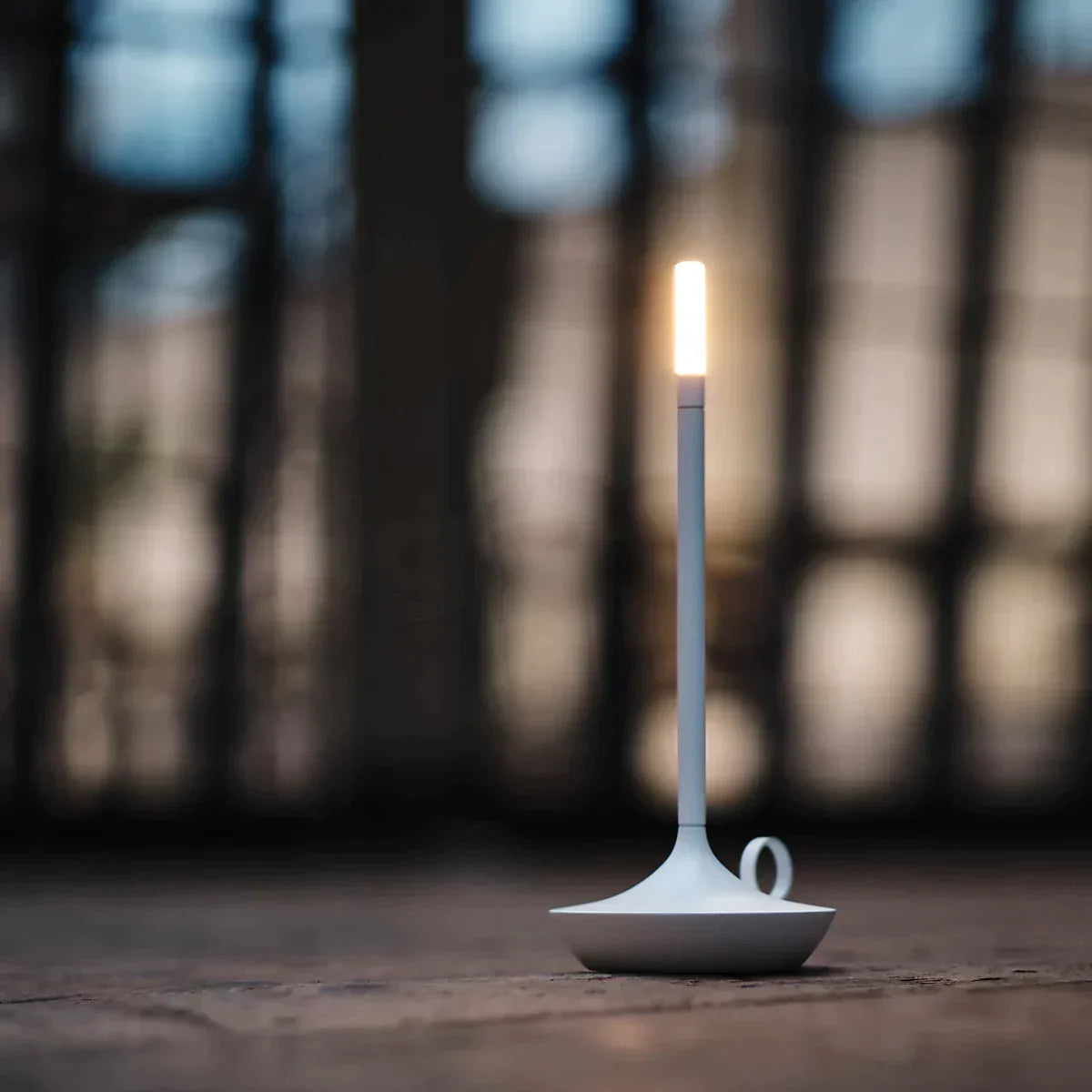 Elegant Candle Like Living Room Table Lamp