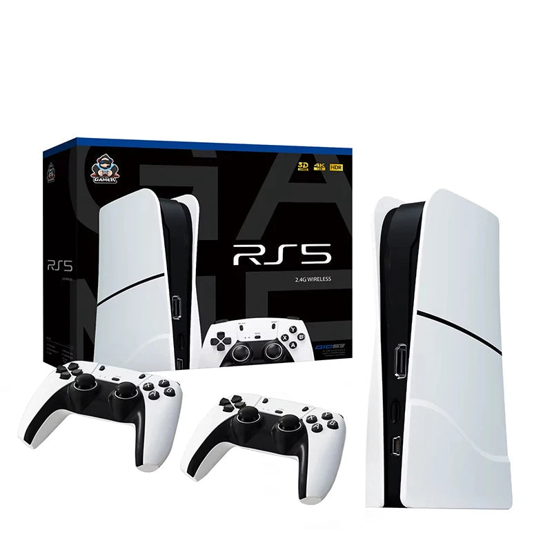 Wireless game console with built-in games and 4K support