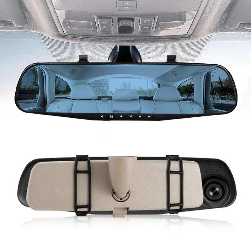 Dual Lens Car Dash Cam Front Rear Recording HD 1080P Safety System