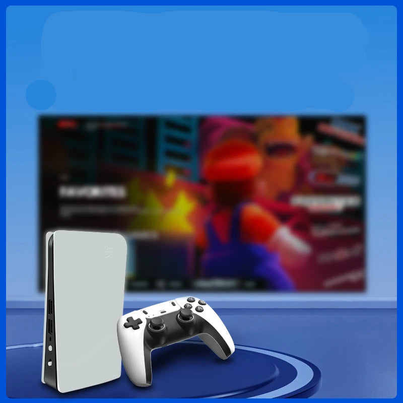 Wireless game console with built-in games and 4K support