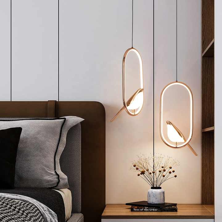 Aurela Hanglamp met Vogelmotief