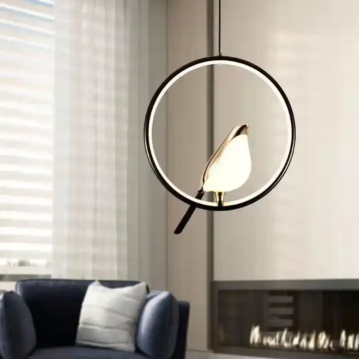 Aurela Hanglamp met Vogelmotief
