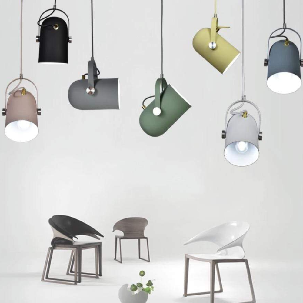 Stylish Scandinavian Adjustable Sitting Room Pendant Light