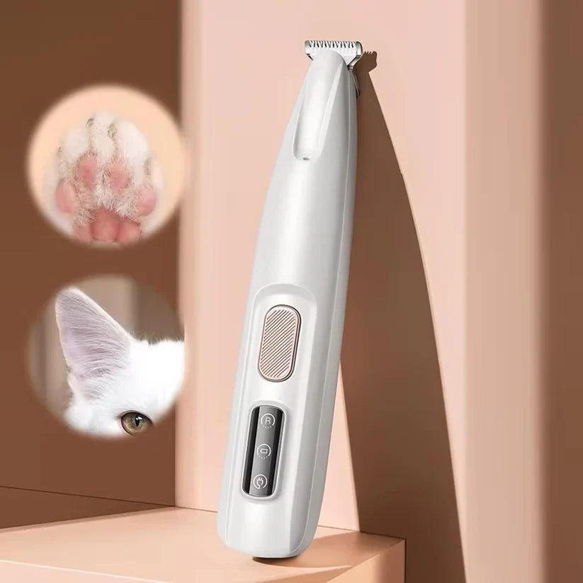 Compact Pet Hair Trimmer Easy Grooming for Paws, Ears & Sensitive Areas