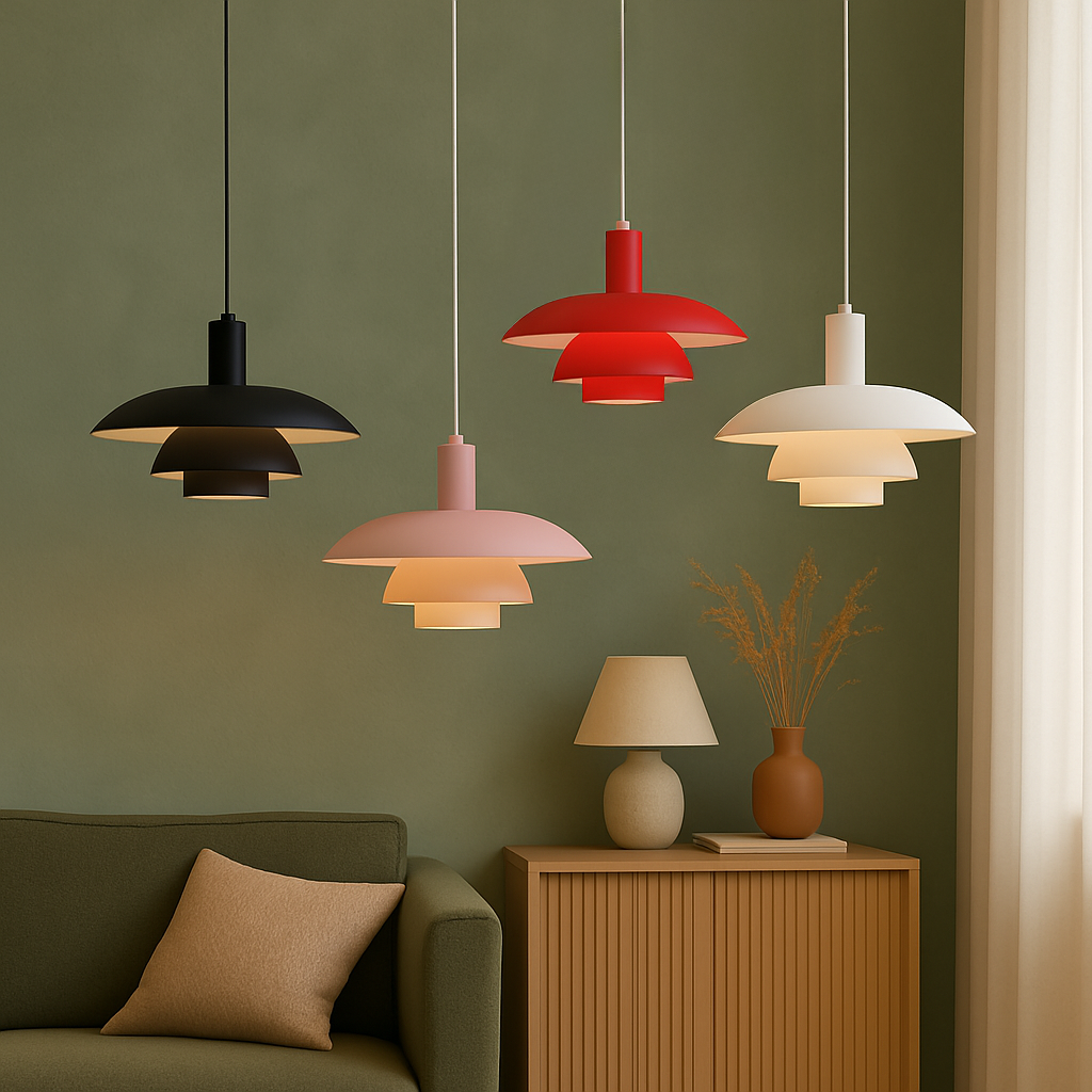 Modern Scandinavian Style Living Room Pendant Light