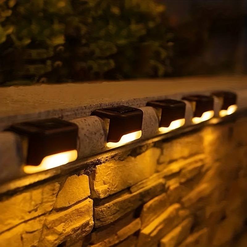 Solar Powered Outdoor Wall Lights Wireless LED Garden Lighting