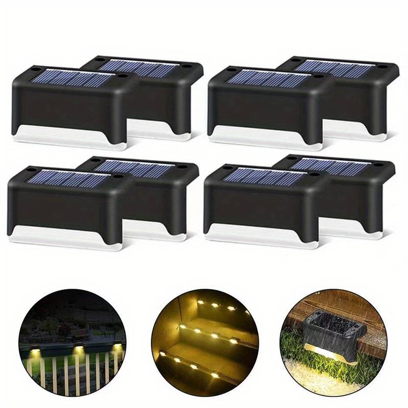 Solar Powered Outdoor Wall Lights Wireless LED Garden Lighting
