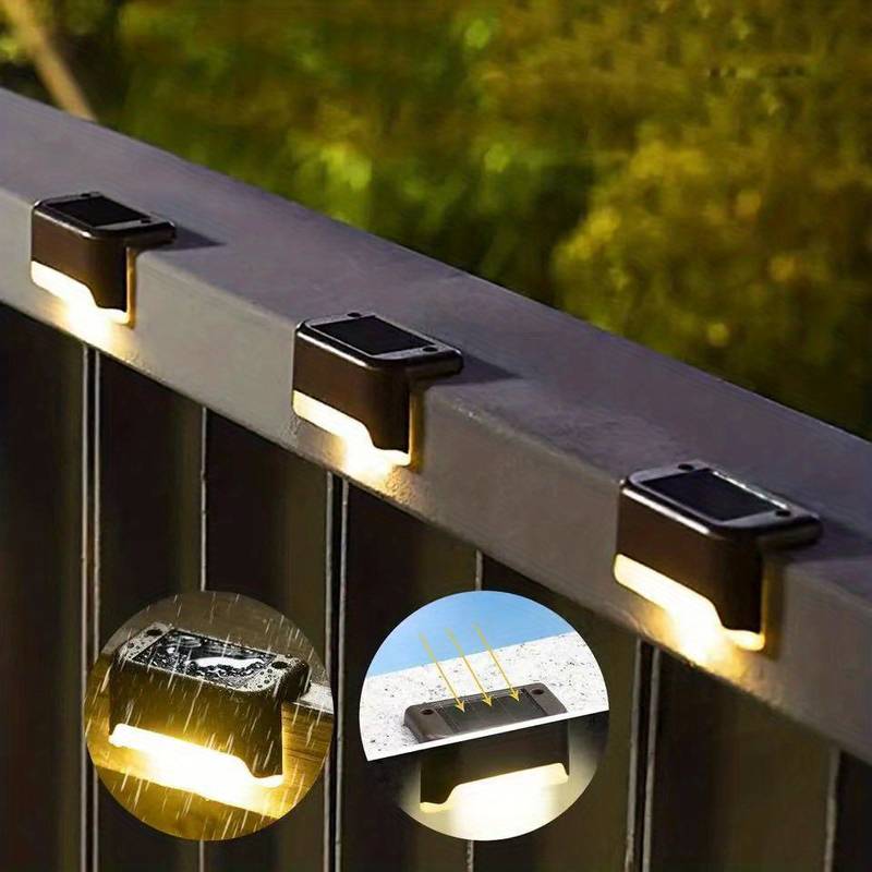 Solar Powered Outdoor Wall Lights Wireless LED Garden Lighting