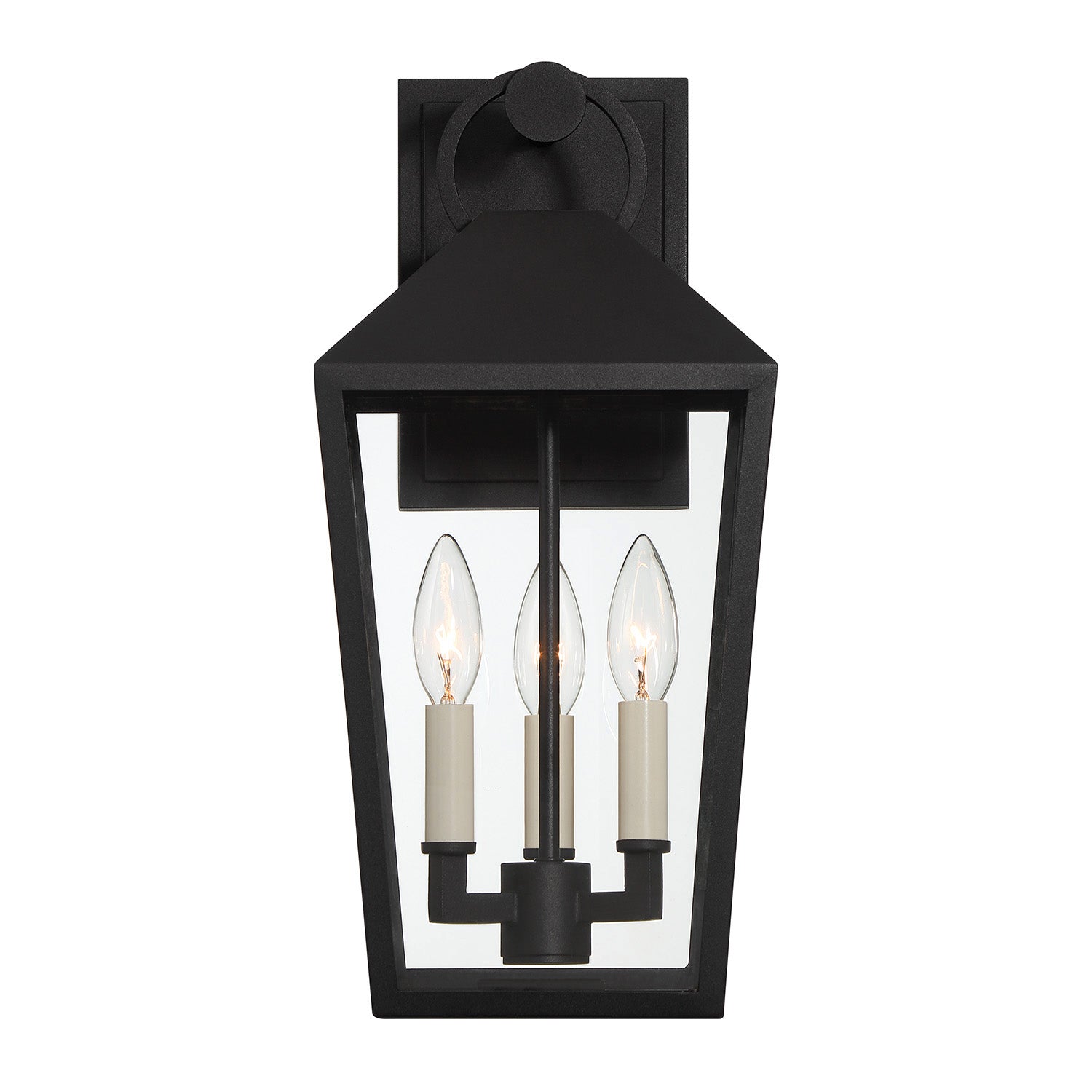 Outdoor wall lantern in classic lantern design