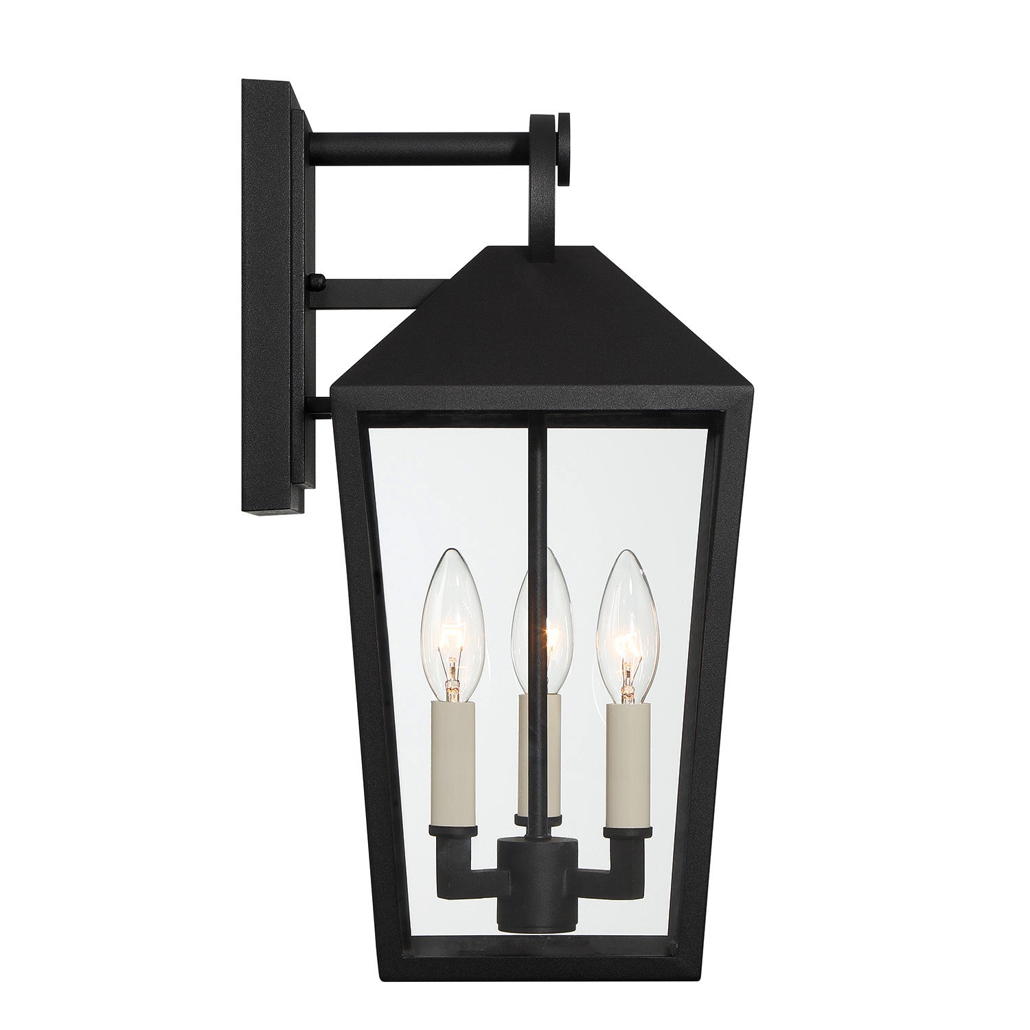 Outdoor wall lantern in classic lantern design
