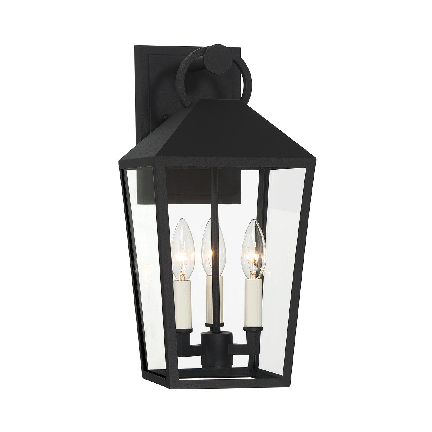 Outdoor wall lantern in classic lantern design