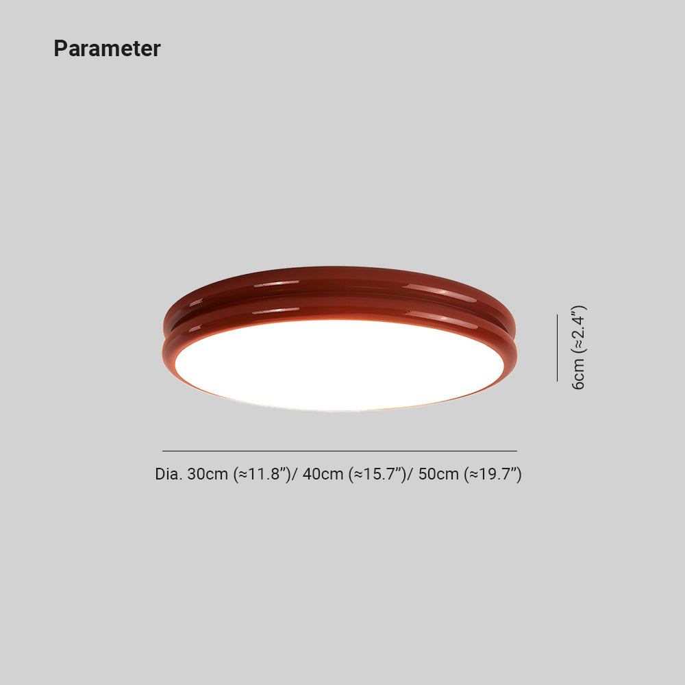 Contemporary Ceiling Light Minimalist Flush Mount Fixture