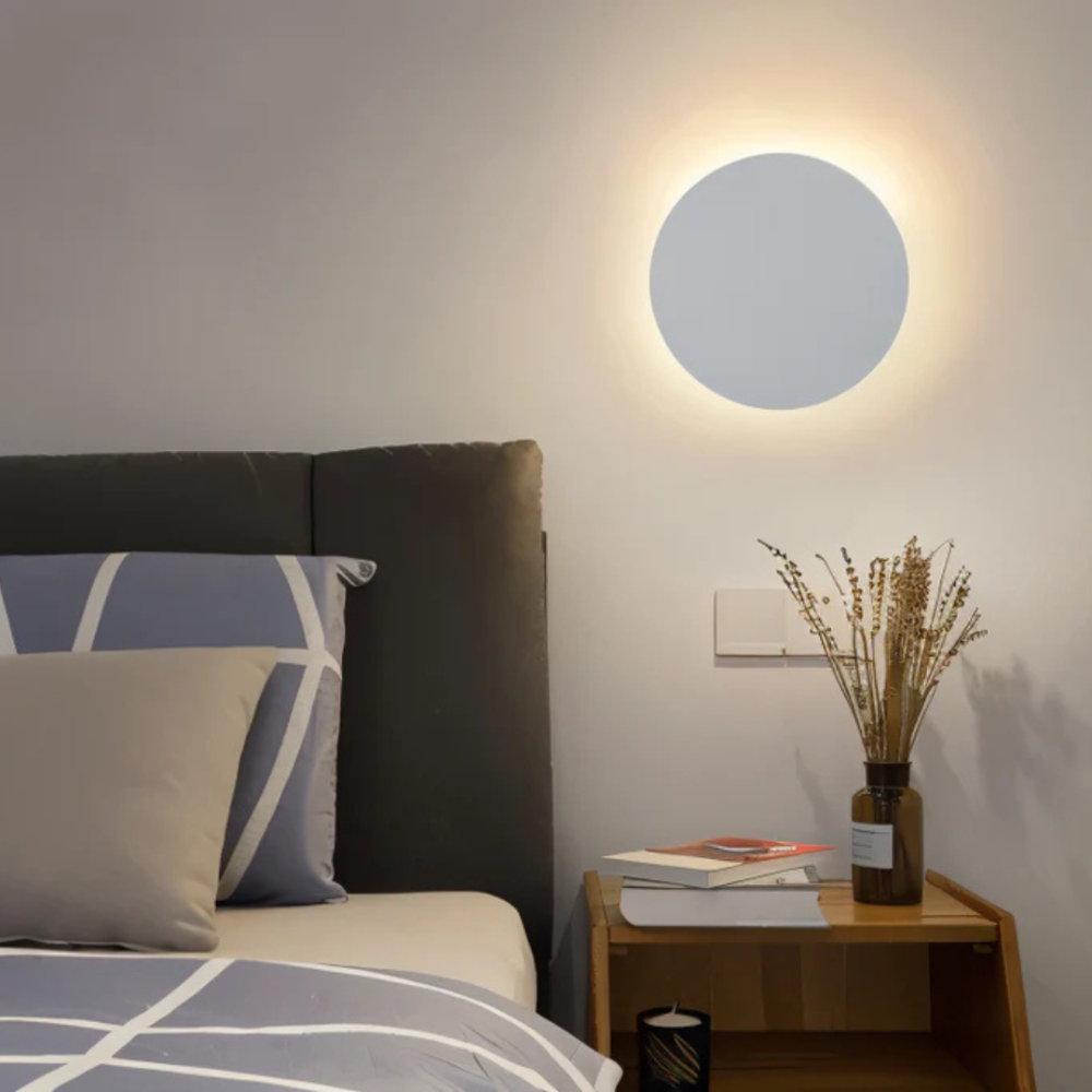 Modern Round LED Wall Light Energy-Efficient Indoor Lighting