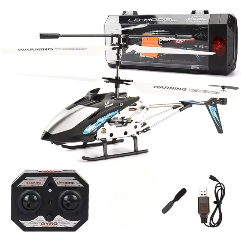 Mini RC Helicopter Indoor Stable Flight Toy with Gyro Control