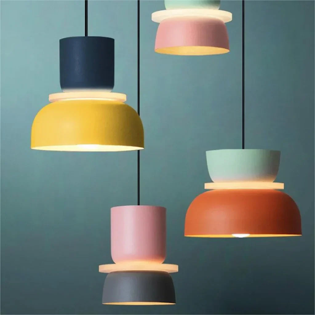 Colorful Nordic Style Pendant Light for Living Room