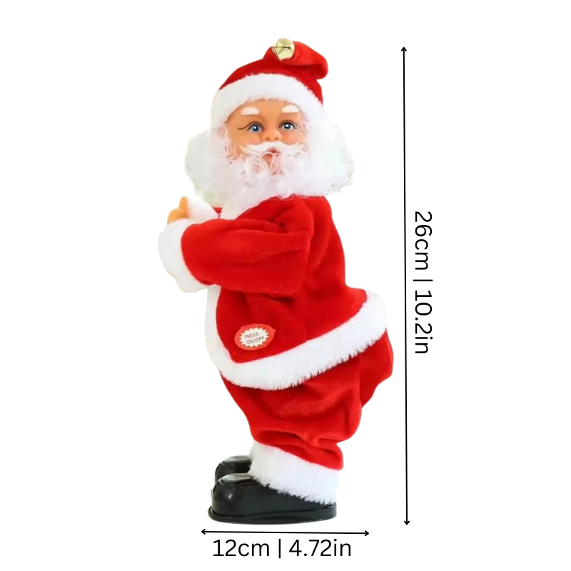 Dancing Santa Indoor Christmas Figure - Hilarious Festive Home Decor
