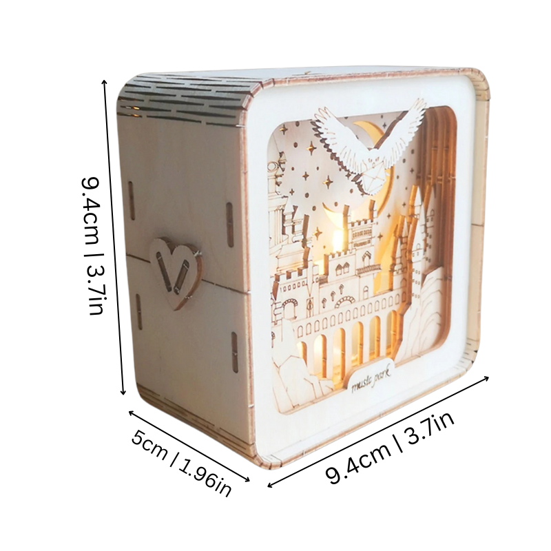 Creative 3D DIY Indoor Chrismas Light - Puzzle Relaxing Decorative Assembly Lamp