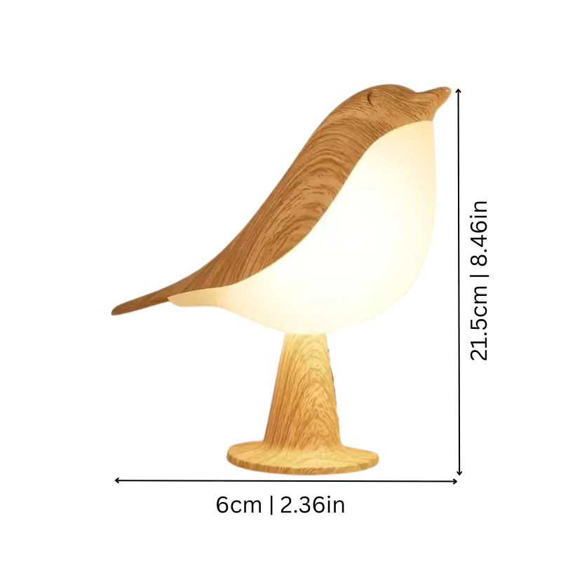 Relaxing Bird LED-Lamp with One Touch Color Changing and Aroma Diffuser