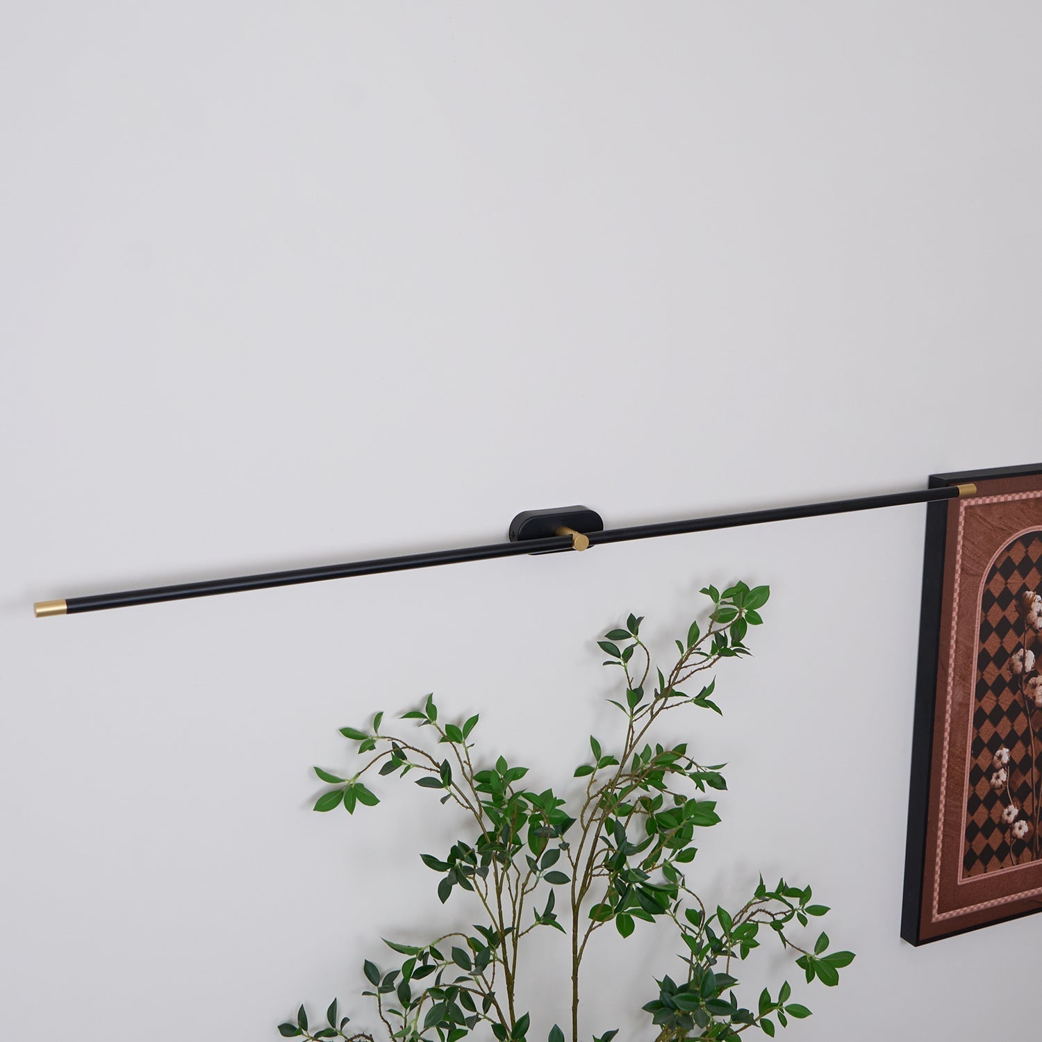 Slim Magnetic Rechargeable LED Wall Light Wireless Adjustable Modern Lighting