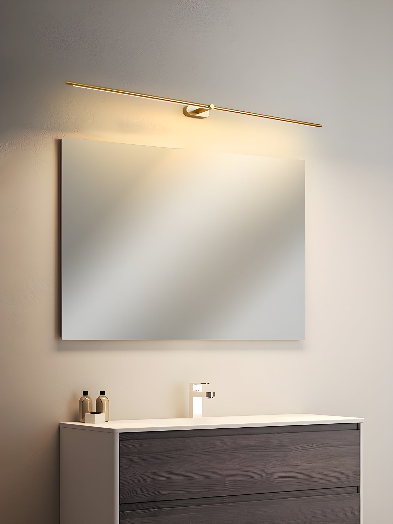 Slim Magnetic Rechargeable LED Wall Light Wireless Adjustable Modern Lighting