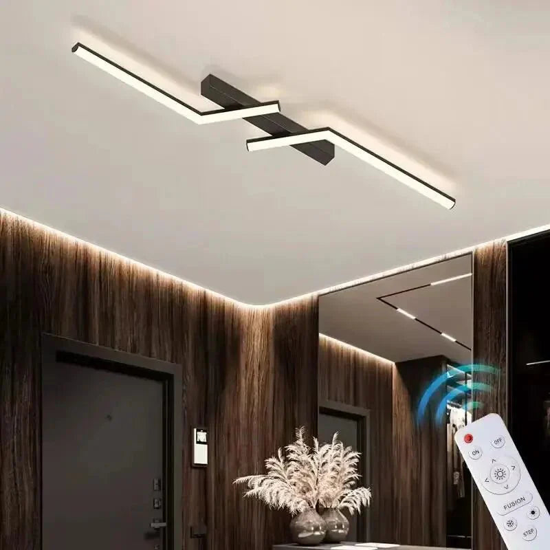 Modern Flush-Mount LED Flat Ceiling Light in Slim Minimalist Design