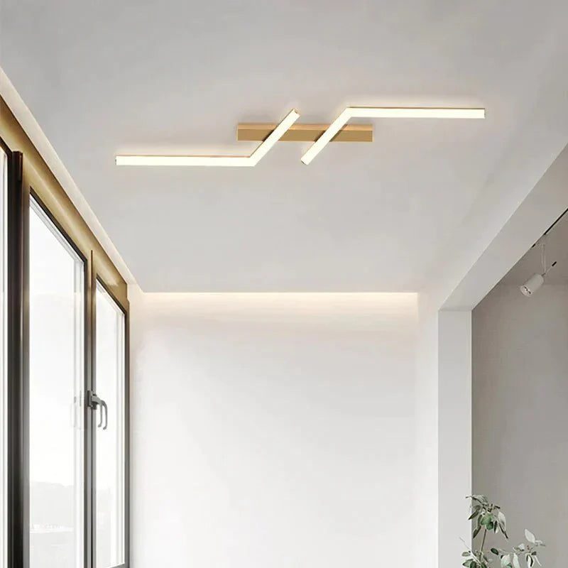 Modern Flush-Mount LED Flat Ceiling Light in Slim Minimalist Design
