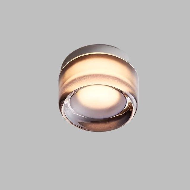 OrbiLumina round wall lamp with soft halo