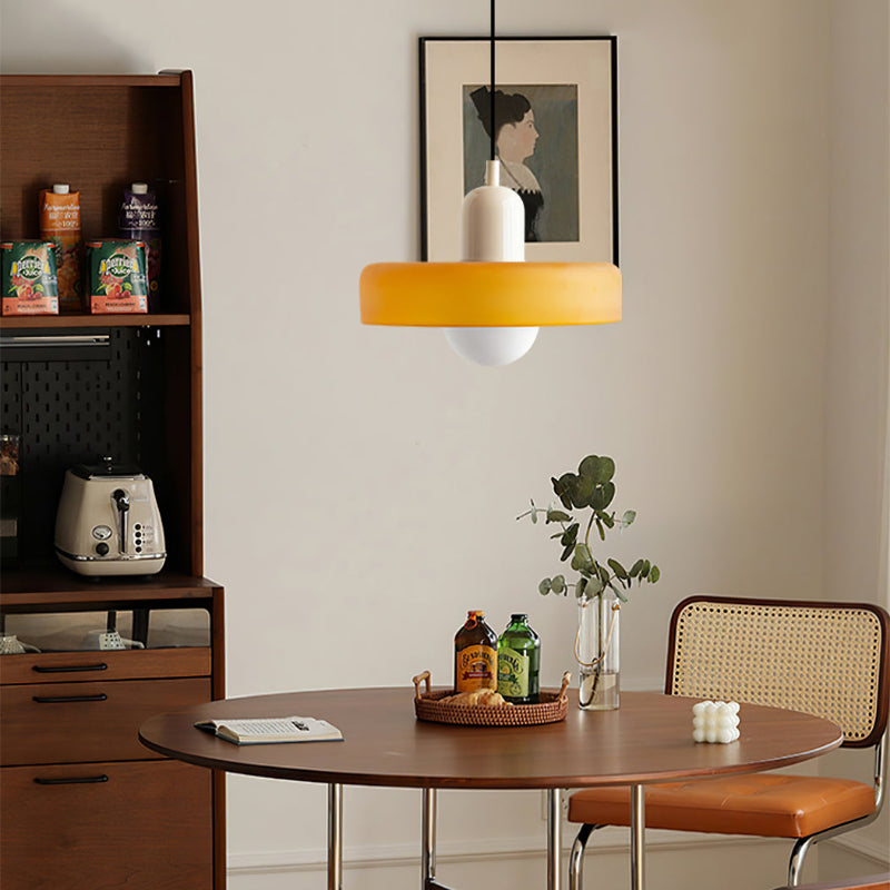 VitraLumo Gekleurde Glaslamp in Bauhaus Stijl