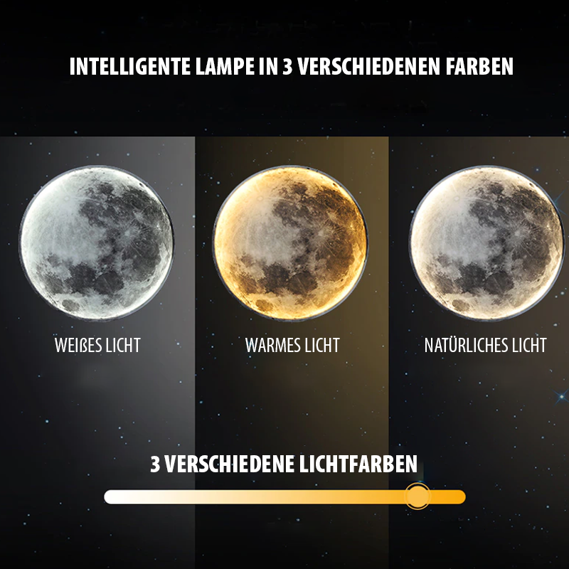 Moon Design Living Room Wall Lamp