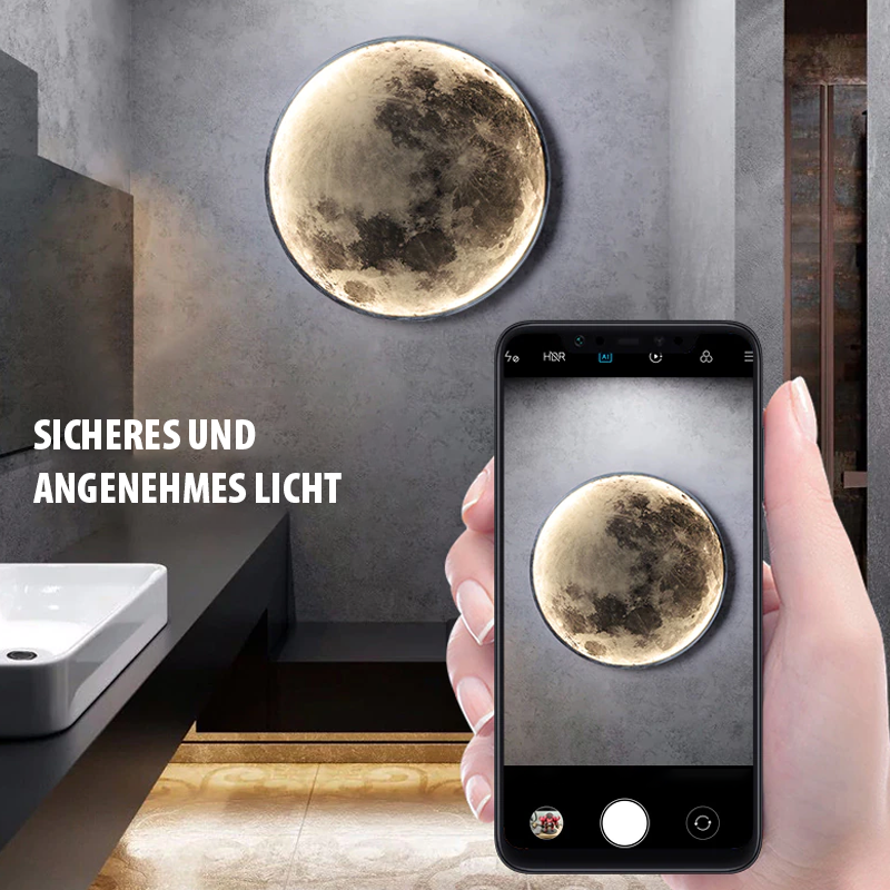 Moon Design Living Room Wall Lamp