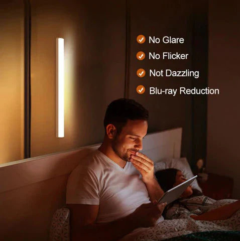 Rechargeable Motion Sensor Light Wireless LED with Magnetic Mount