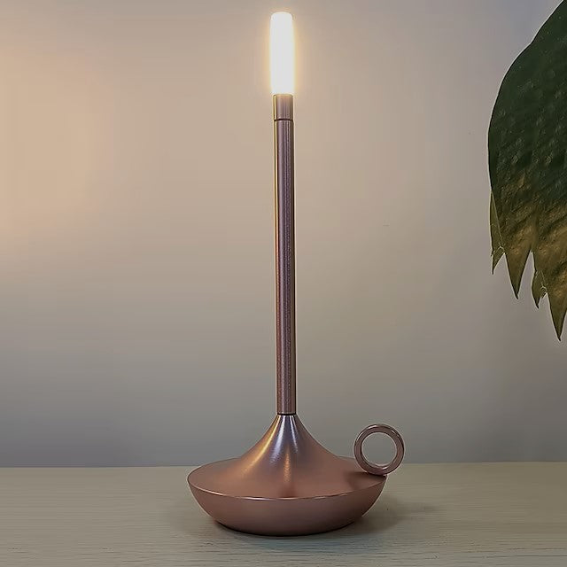 Elegant Candle Like Living Room Table Lamp