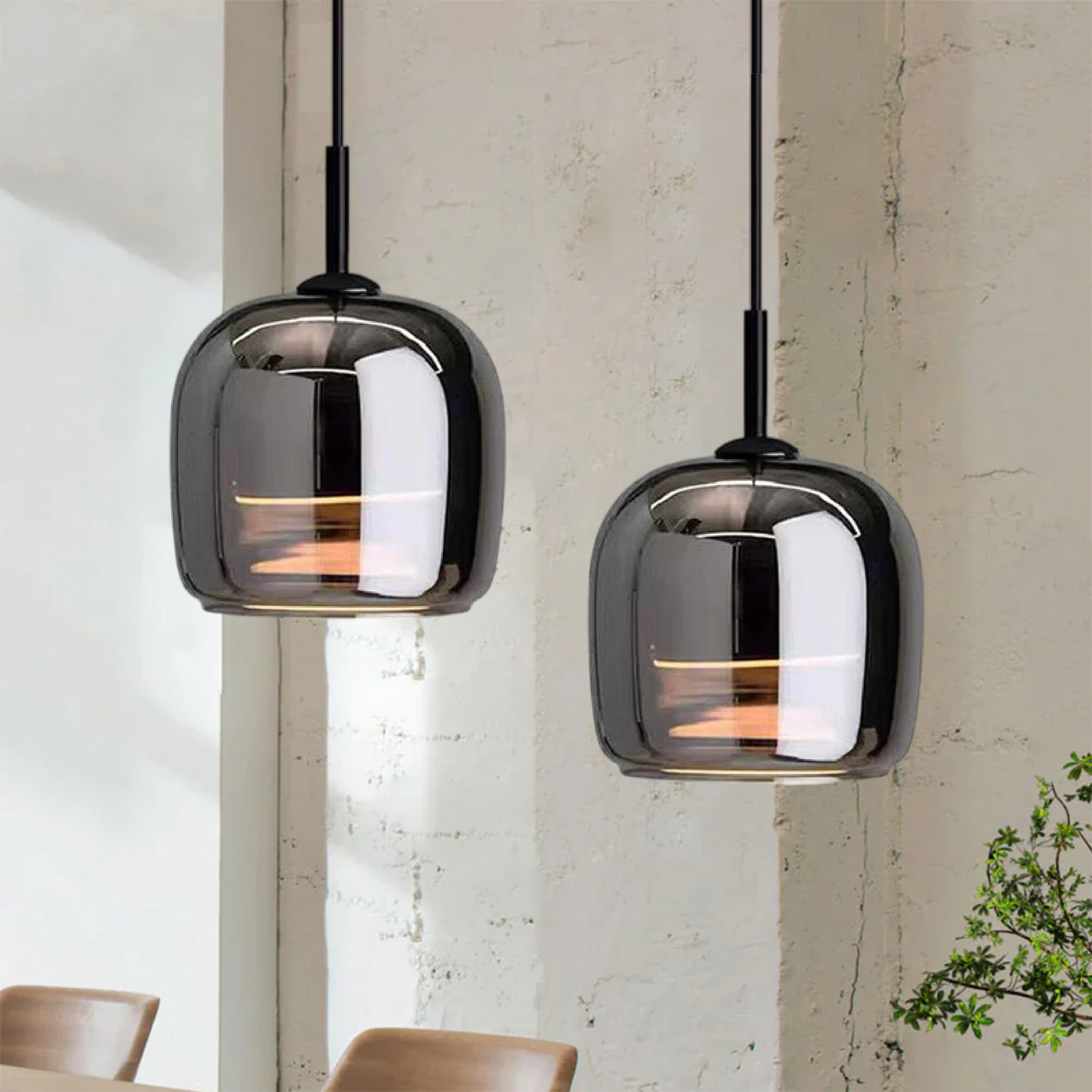 Modern Nordic Glass Kitchen Pendant Light