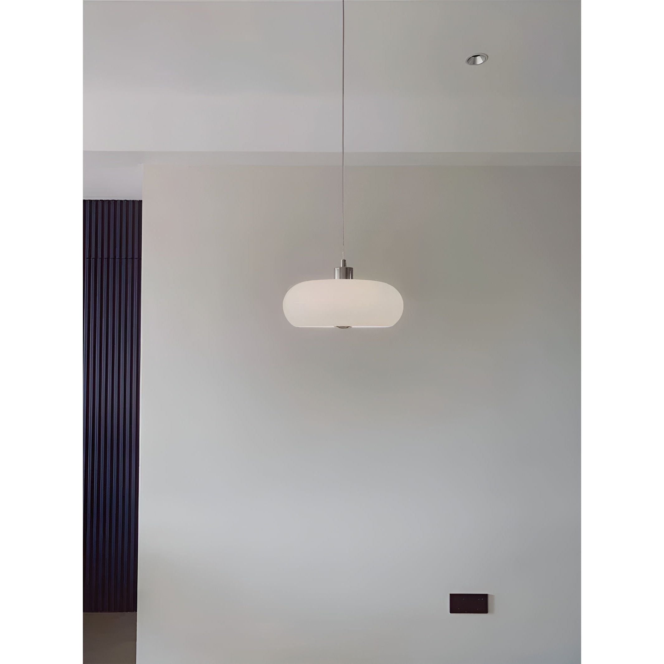 Retro LudiGlow Hanglamp van Glas in Scandinavische Stijl