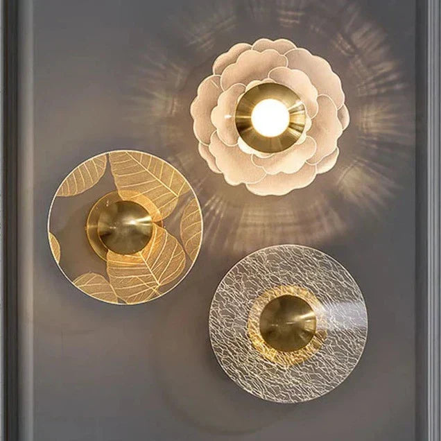 Elysian glow wall lamp set for indoor use