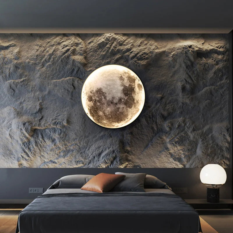 Nordic moon wall lamp – LED lamp for bedroom decoration
