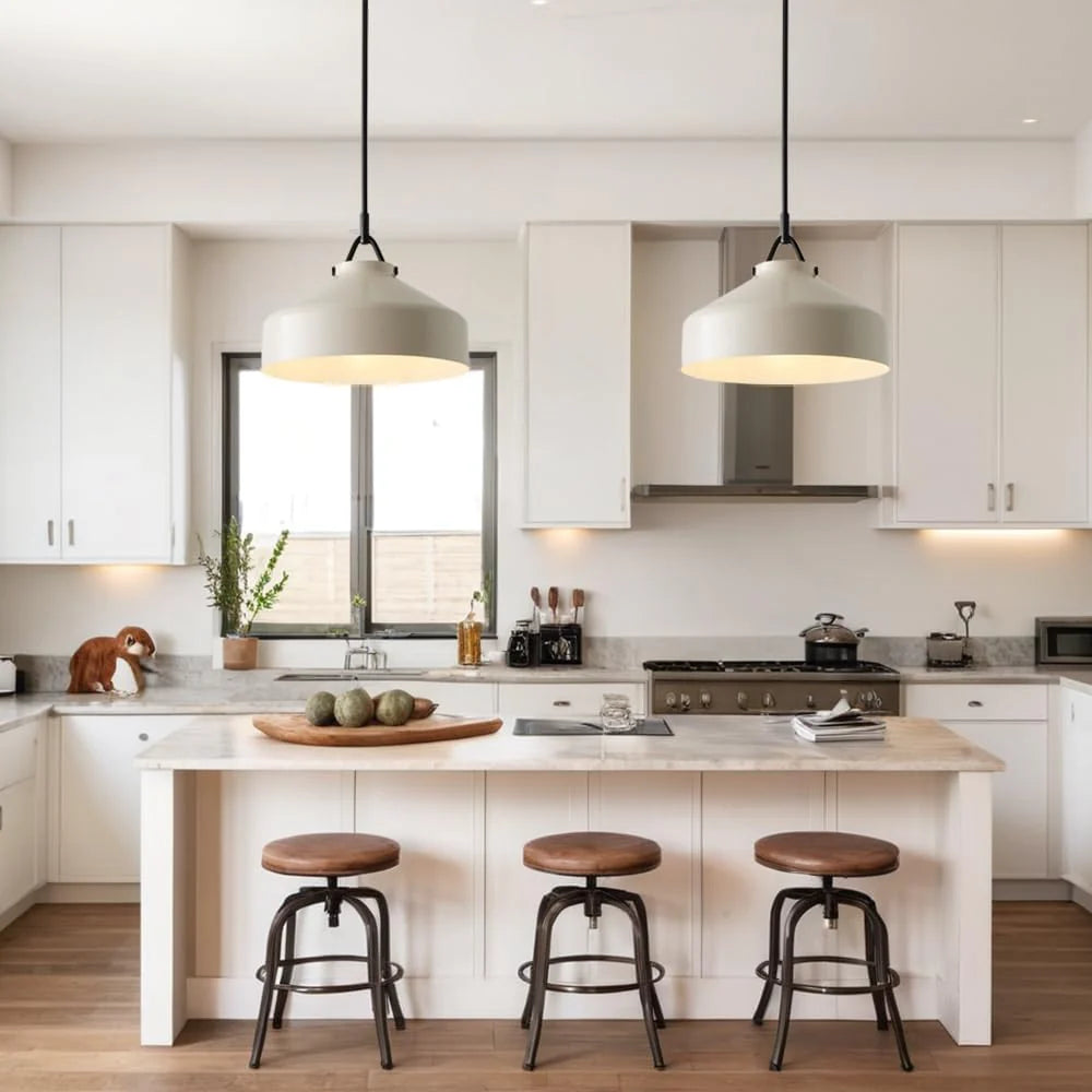 Nordic Minimalist Morandi Metal Pendant Light