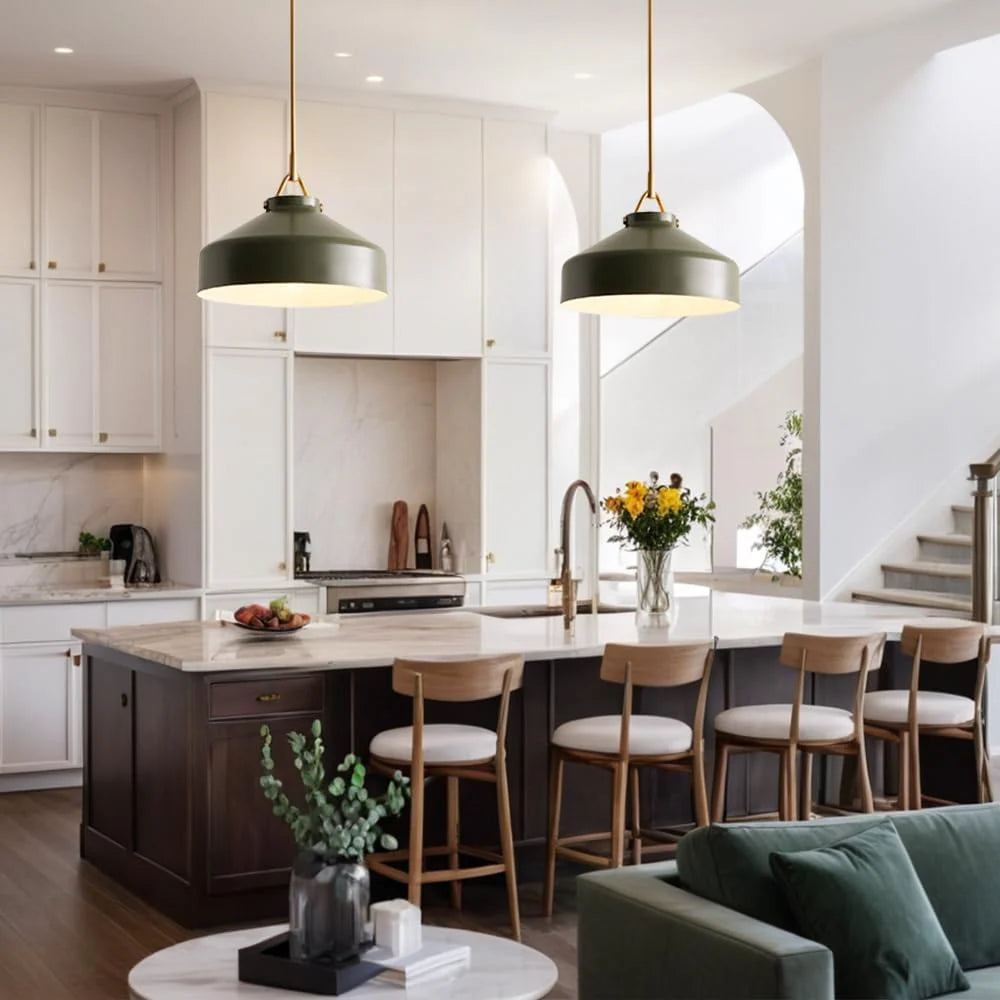 Nordic Minimalist Morandi Metal Pendant Light