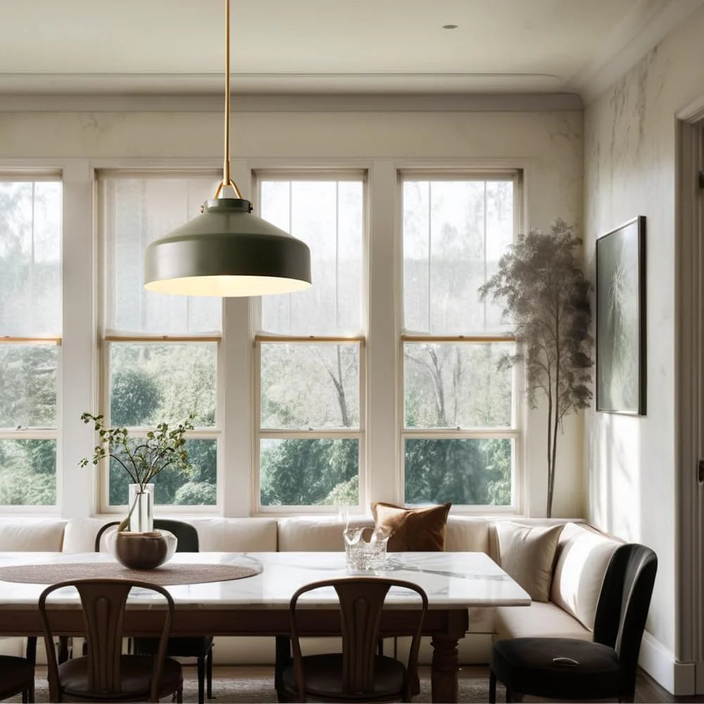 Nordic Minimalist Morandi Metal Pendant Light