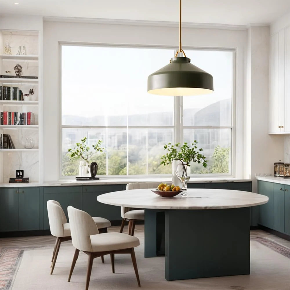 Nordic Minimalist Morandi Metal Pendant Light