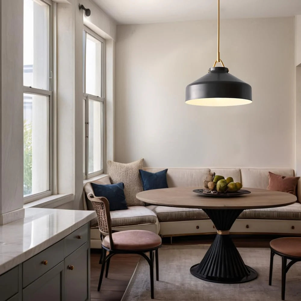 Nordic Minimalist Morandi Metal Pendant Light