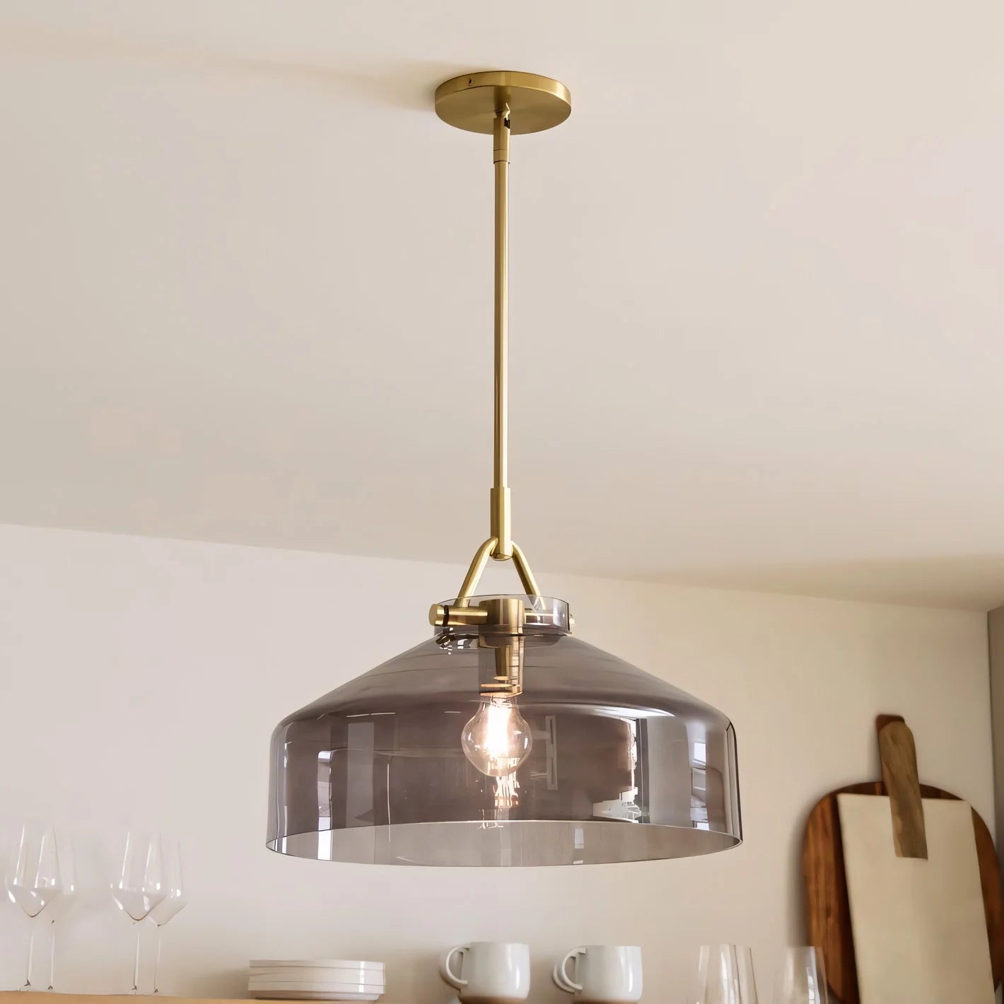 Nordic Minimalist Morandi Metal Pendant Light