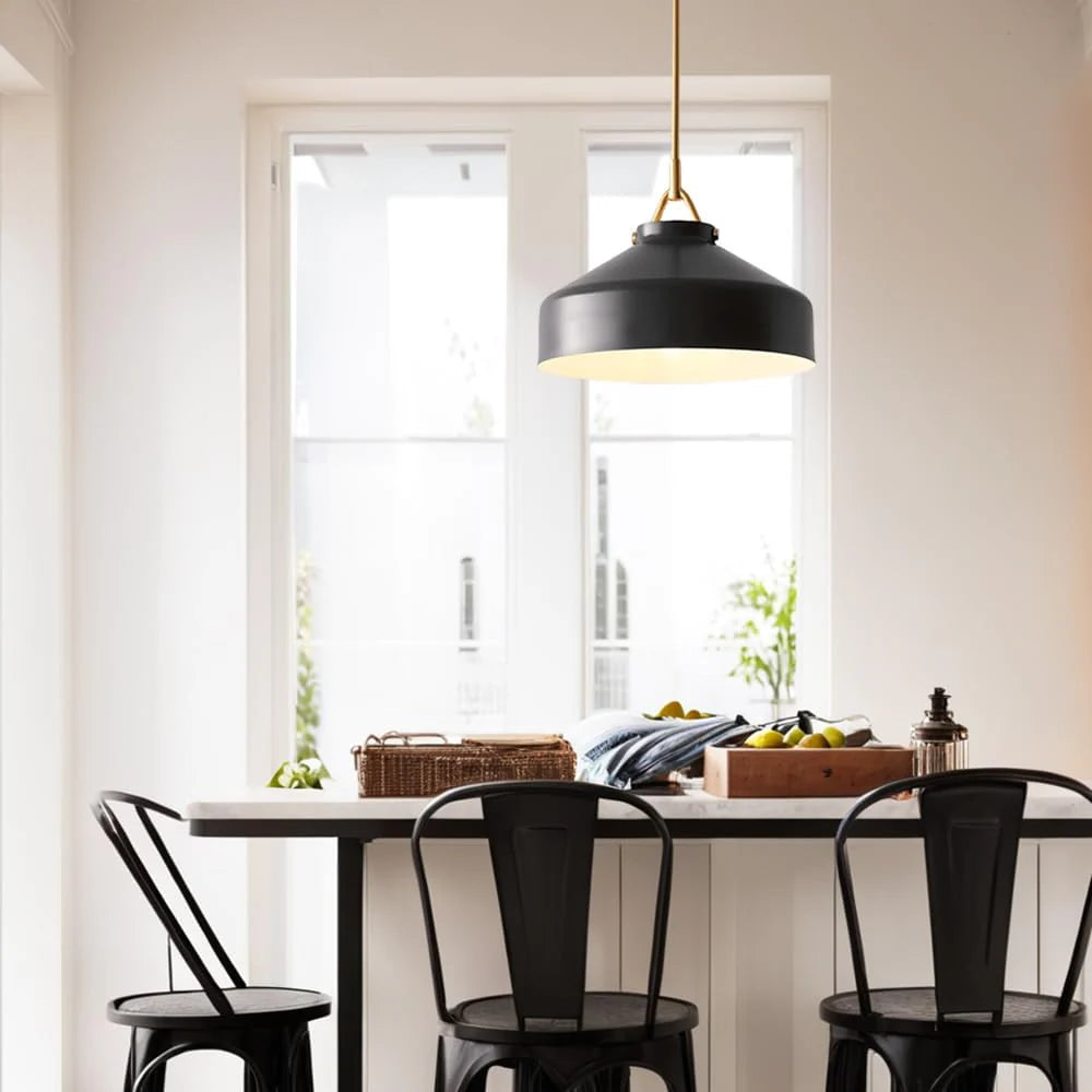 Nordic Minimalist Morandi Metal Pendant Light