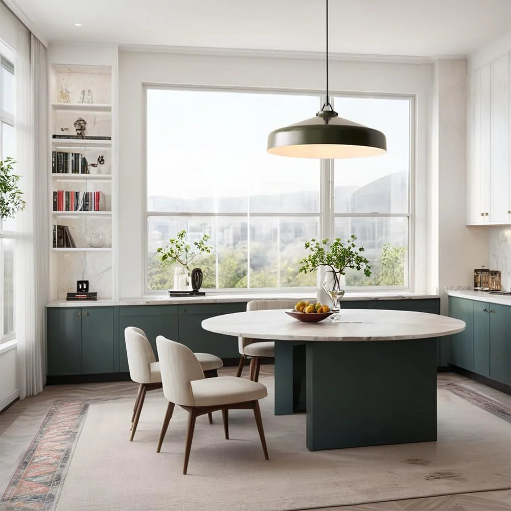 Nordic Minimalist Morandi Metal Pendant Light