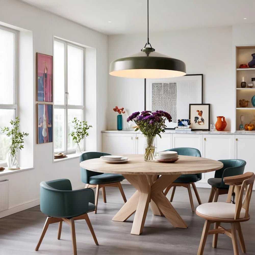 Nordic Minimalist Morandi Metal Pendant Light