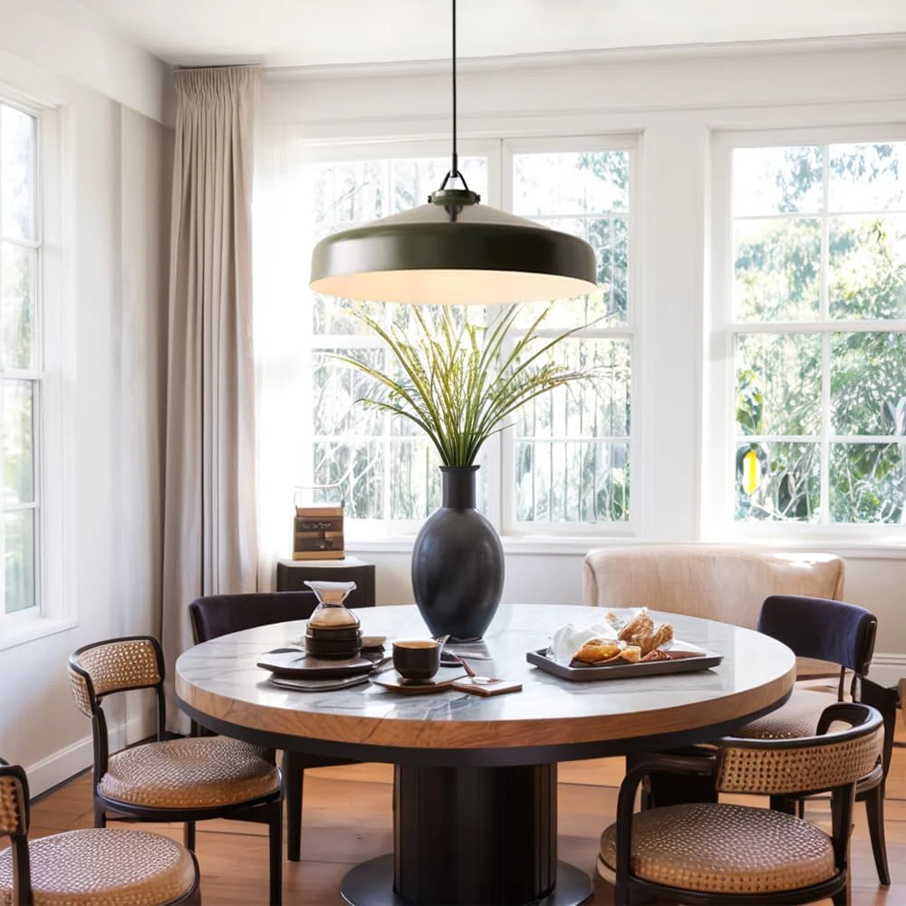 Nordic Minimalist Morandi Metal Pendant Light