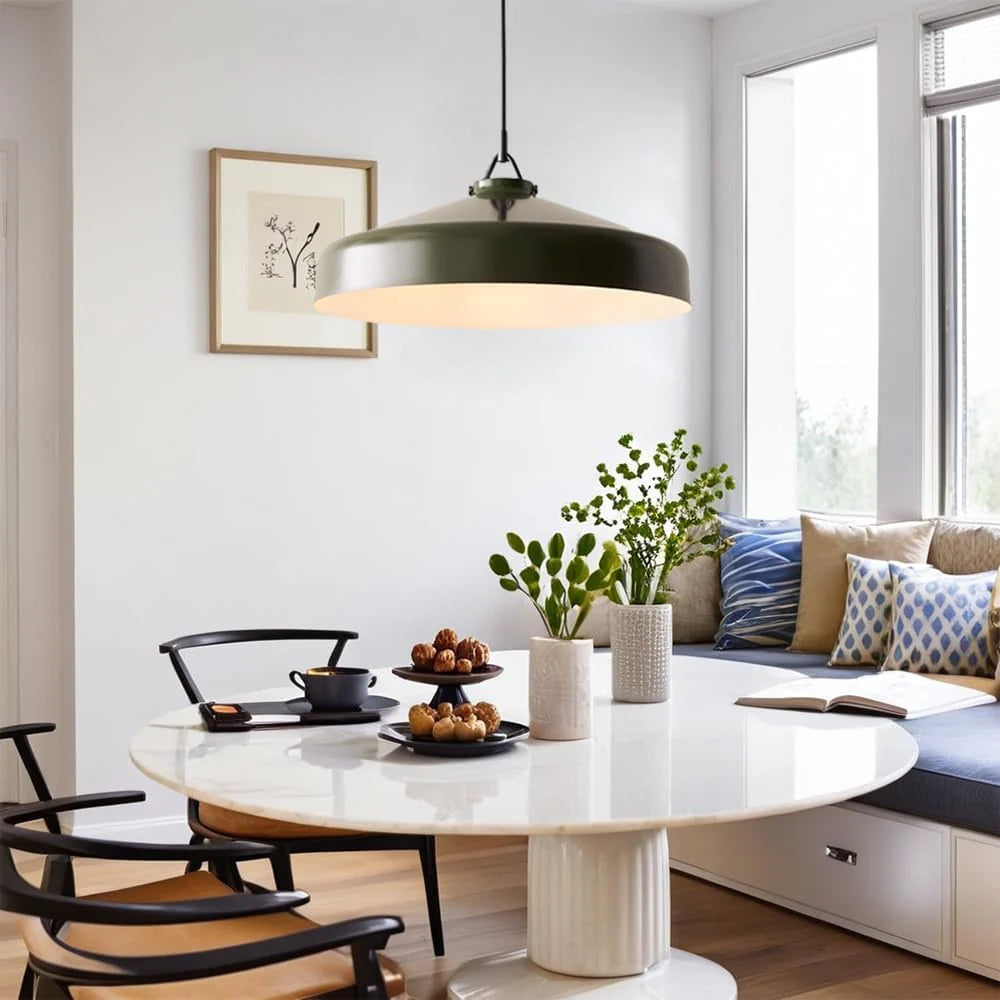 Nordic Minimalist Morandi Metal Pendant Light