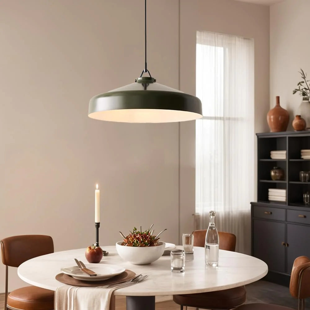 Nordic Minimalist Morandi Metal Pendant Light