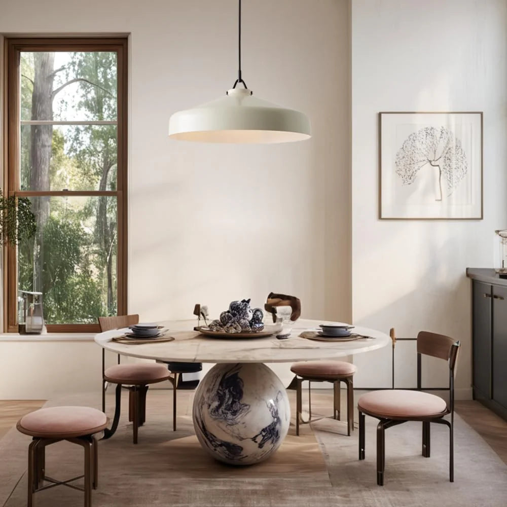 Nordic Minimalist Morandi Metal Pendant Light